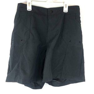 Maxine Of Hollywood, Women’s 7 Inch Woven Black Swim Shorts Size 8